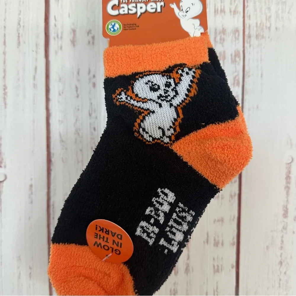 The Friendly ghost Casper 3 pair of cozy crews size 4T - 5T